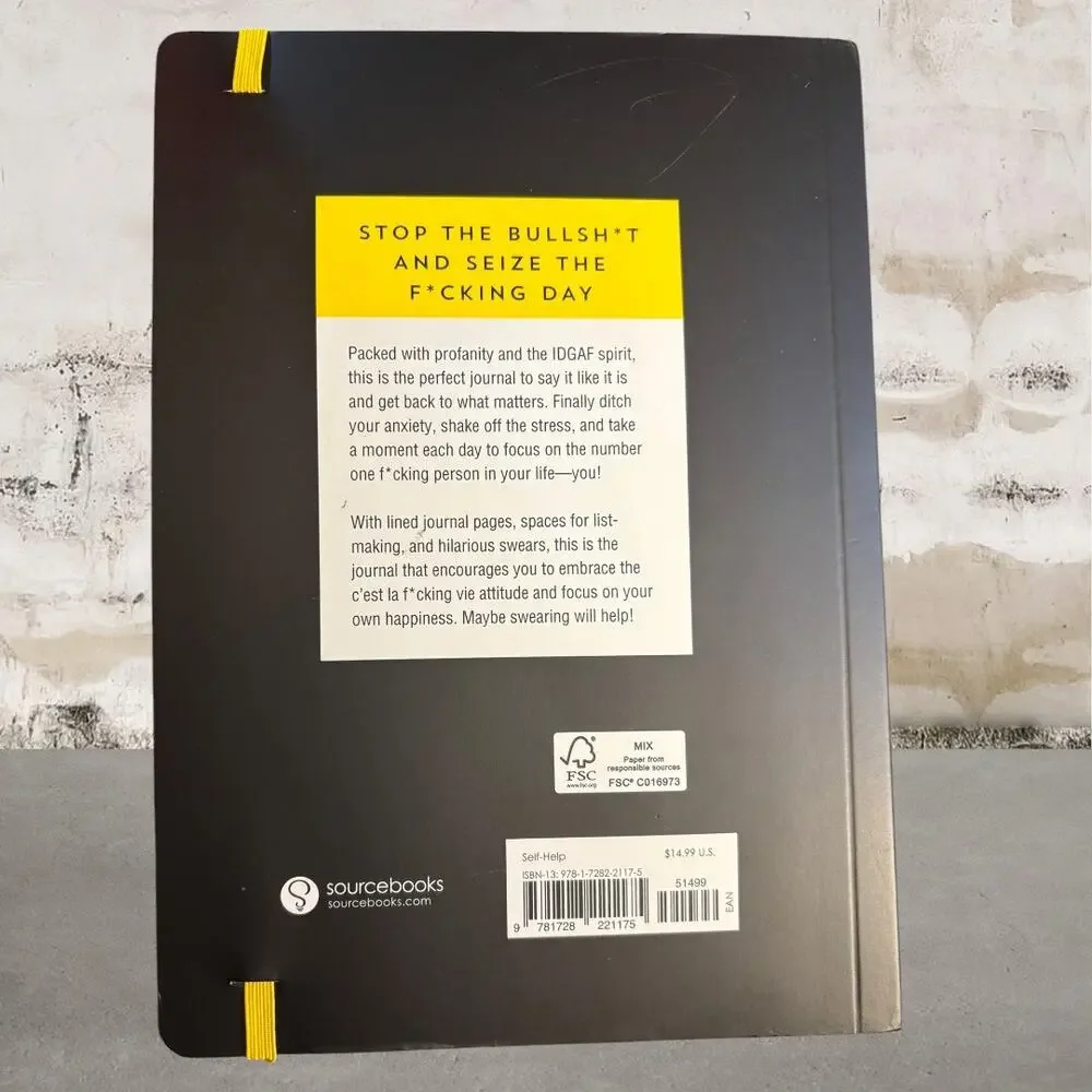 Carpe F*cking Diem Journal: A Lined Notebook to Seize the F*cking Day NEW